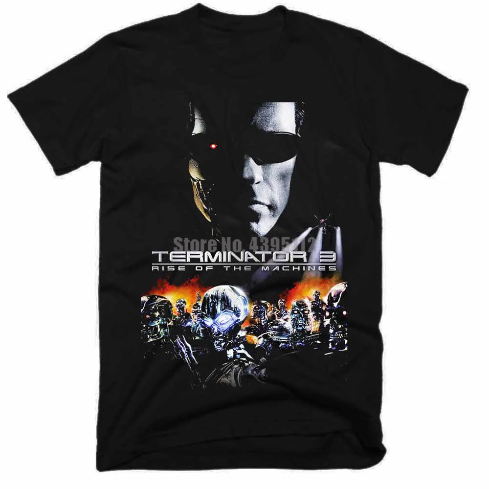 Рисунок по фильму Терминатор мужской БЕЛЫЕ РУБАШКИ Fishinger футболки мужская