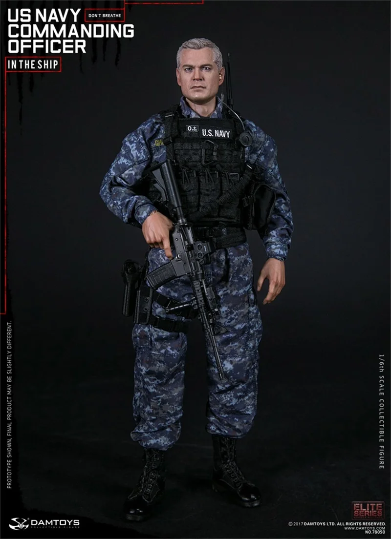 1/6th DAMTOYS DAM 78050 командировочный офицер ВМС США на корабле Боевая форма костюм с