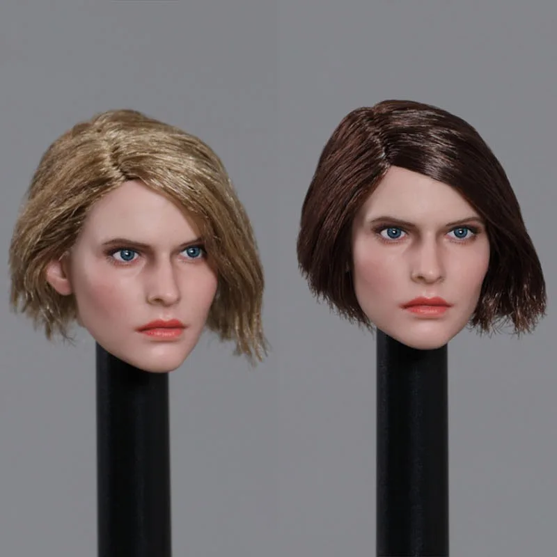 

В наличии 1/6 Alpha Group Джилл голова лепить женский солдат глава резьба подходит 12 ''фигурки Куклы