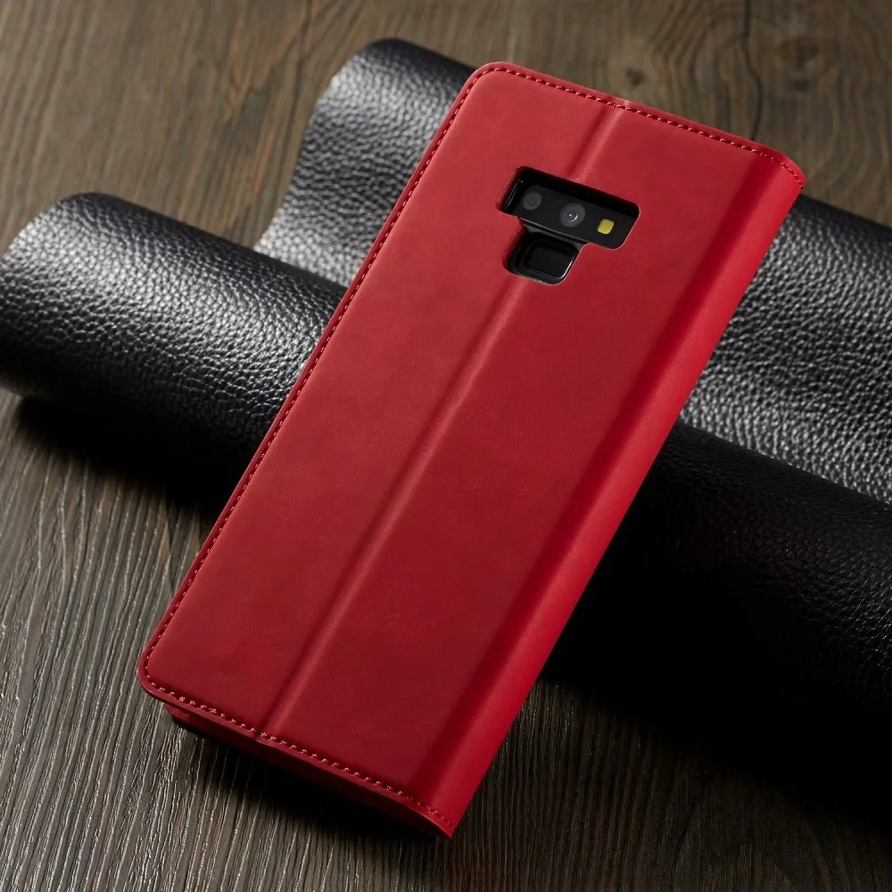 Роскошный кожаный флип-чехол для samsung Galaxy S10 S9 S8 Plus Note 9 10+ A6 A7 A8 держатель для карт Магнитный кошелек подставка обложка для книг