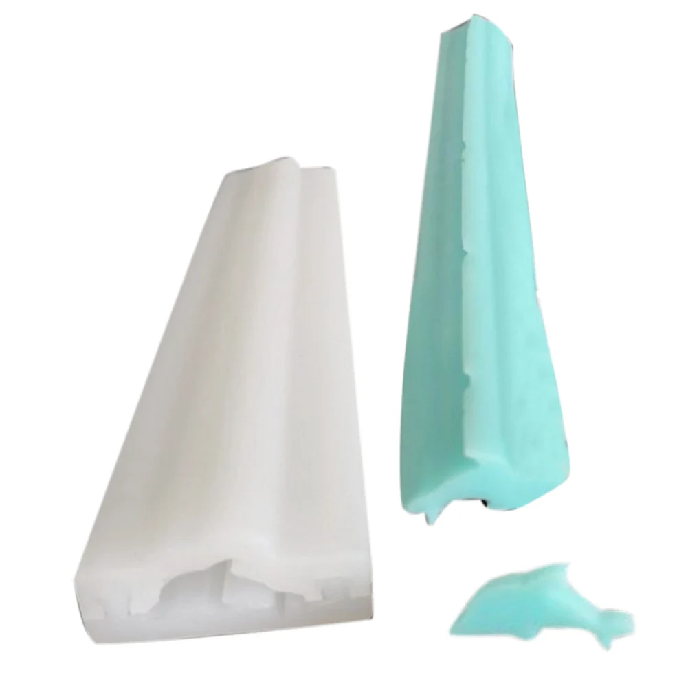 Силиконовая форма для мыла в форме сердца дельфина трубка инструмент ручной