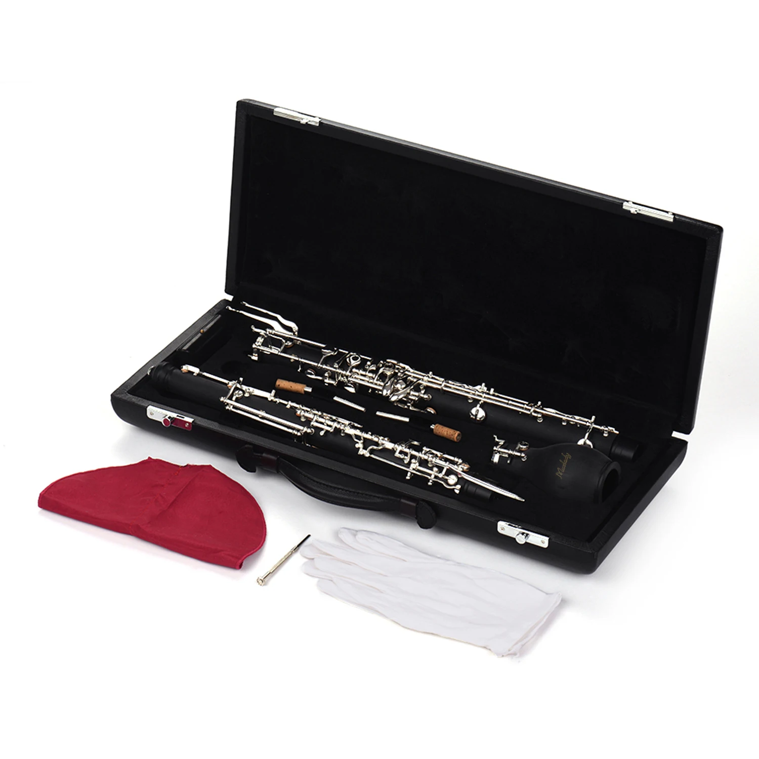 Профессиональный английский рожок Muslady Alto Oboe F Key синтетический деревянный корпус