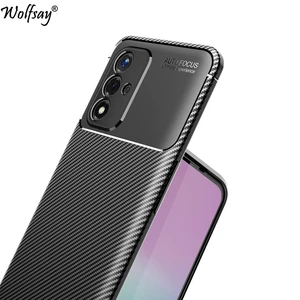 for oppo a93s 5g case bumper silicone anti knock carbon fiber back cover for oppo a93s case for oppo a93s 5g pfgm00 cover 6 5 free global shipping