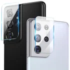 Закаленное защитное стекло для объектива камеры Samsung Galaxy S22 Ultra S21 Plus FE A01S A02S A03S A31S A51S A71S, 50 шт.