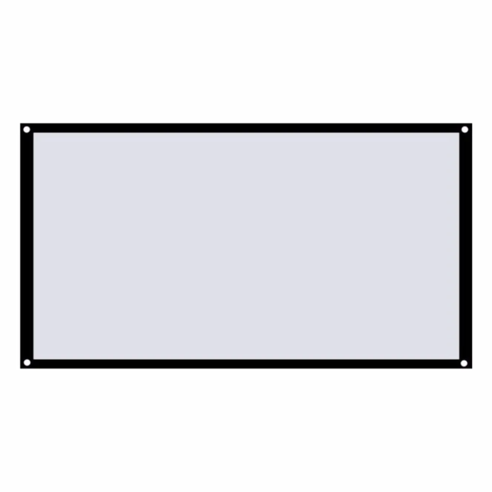 Большой 16:9 складной дизайн домашний проекционный экран кинотеатра наружный