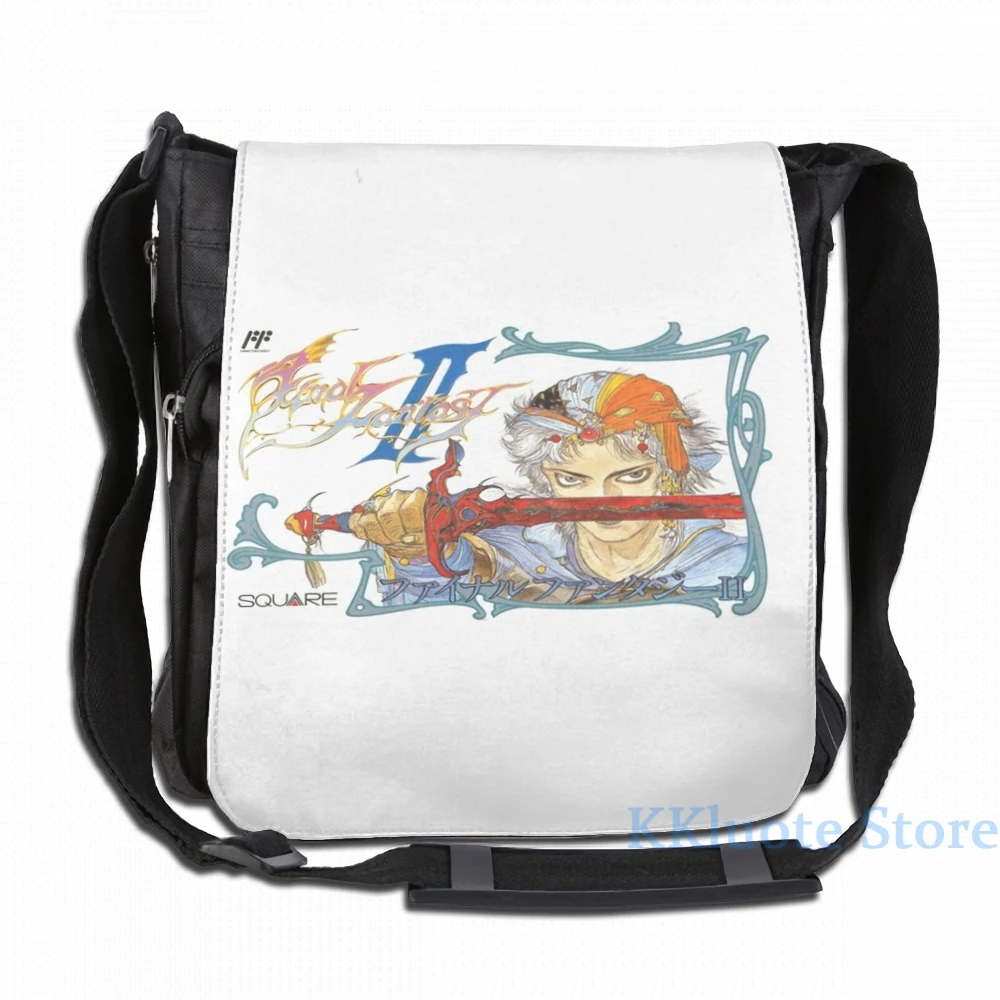 Забавный рюкзак с графическим принтом final fantasy II USB зарядка мужские школьные сумки