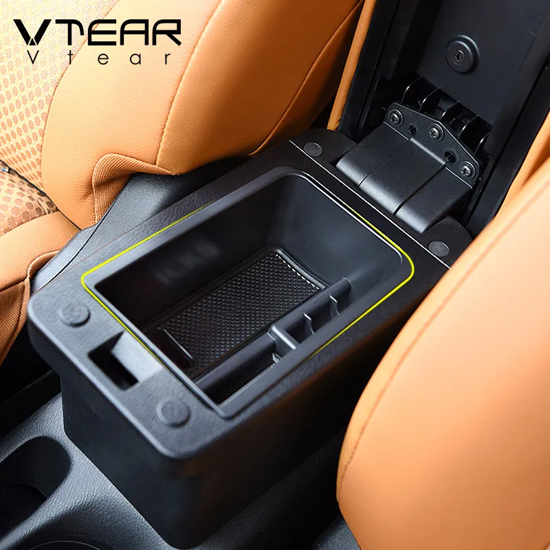 

Vtear для Nissan Kicks, автомобильный ящик для хранения, контейнер, держатель для хранения и поддержания порядка, центральный лоток, аксессуары для ...