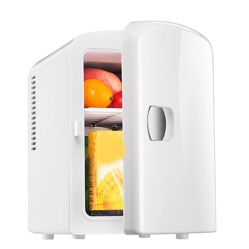 

4L Mini Portable Refrigerator Small Car Cooling and Heating Box Car Home Office Travel Cooler Warmer Fridge Freezer