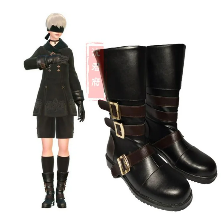 

Мужские и женские ботинки для косплея NieR Automata YoRHa No. 9 Type S 9S