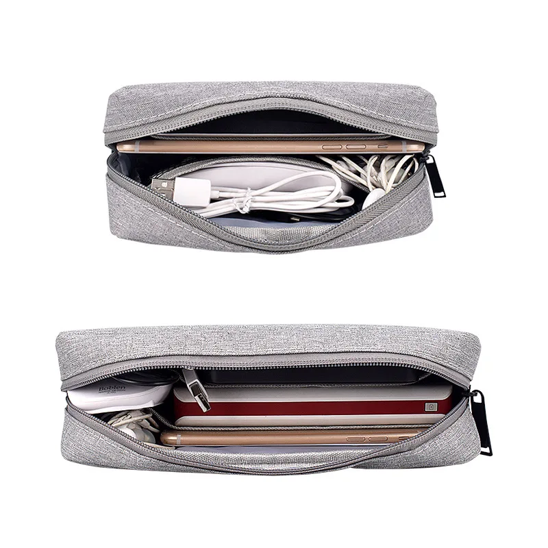 

Travel Solid Make Up Bags Carrying Wash Cosmetic Tote Bag Makeup Beauty Cable Organizer Toiletry Pouch Storage Cosmetic Case Bag