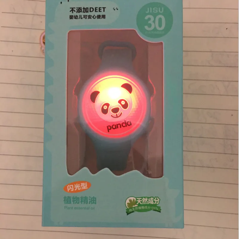 Летние браслеты с защитой от комаров портативные силиконовые для взрослых детей