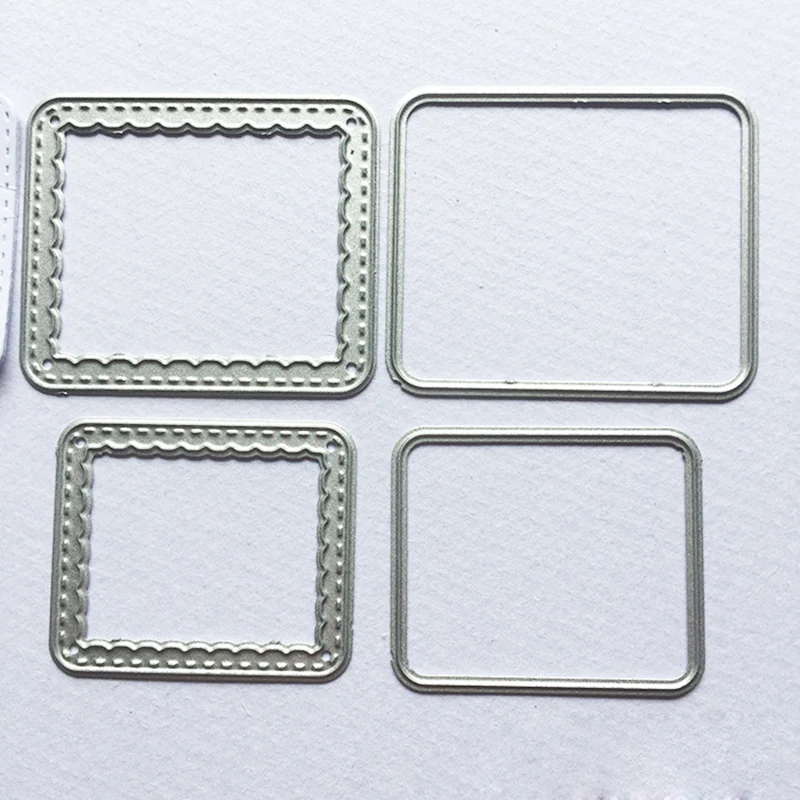 Геометрическая форма для ножа металлическая Форма резки набор серебряных форм