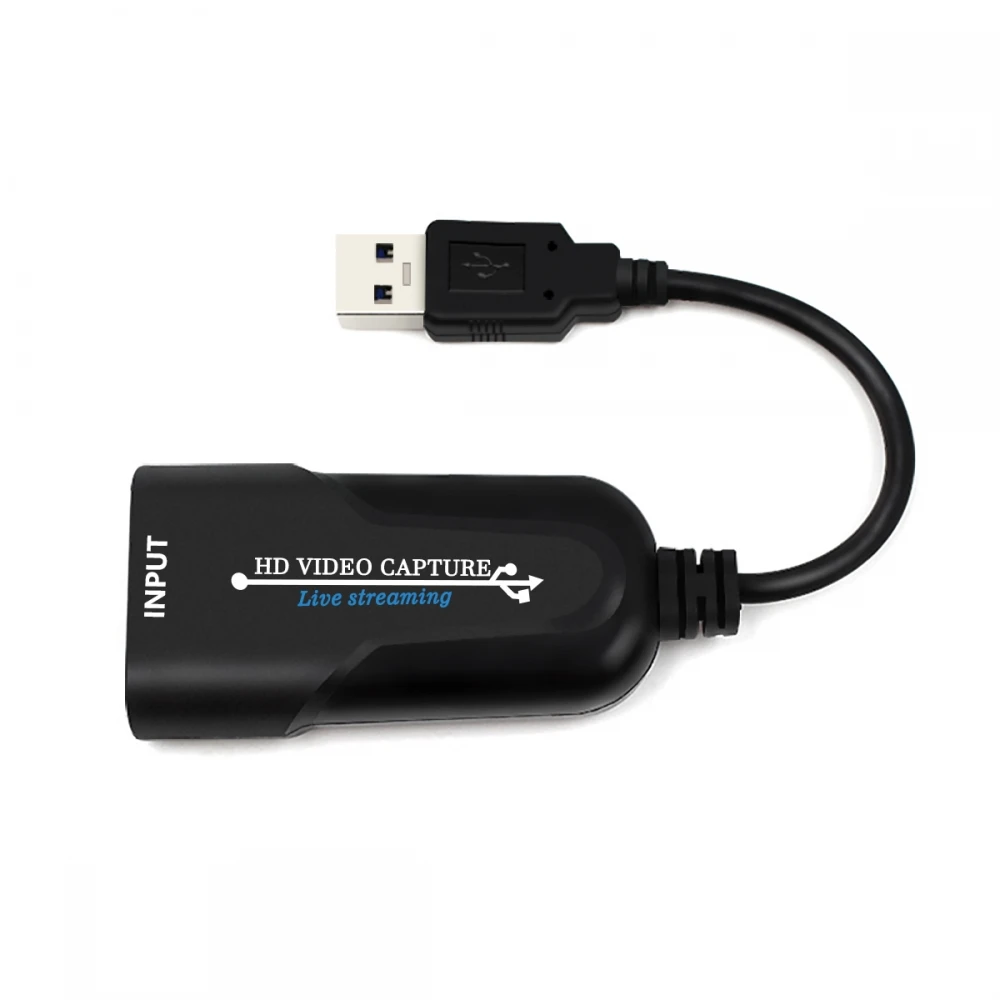 Карта захвата аудио видео удобный компактный HDMI 1080p USB 3 0 видеоадаптер с для
