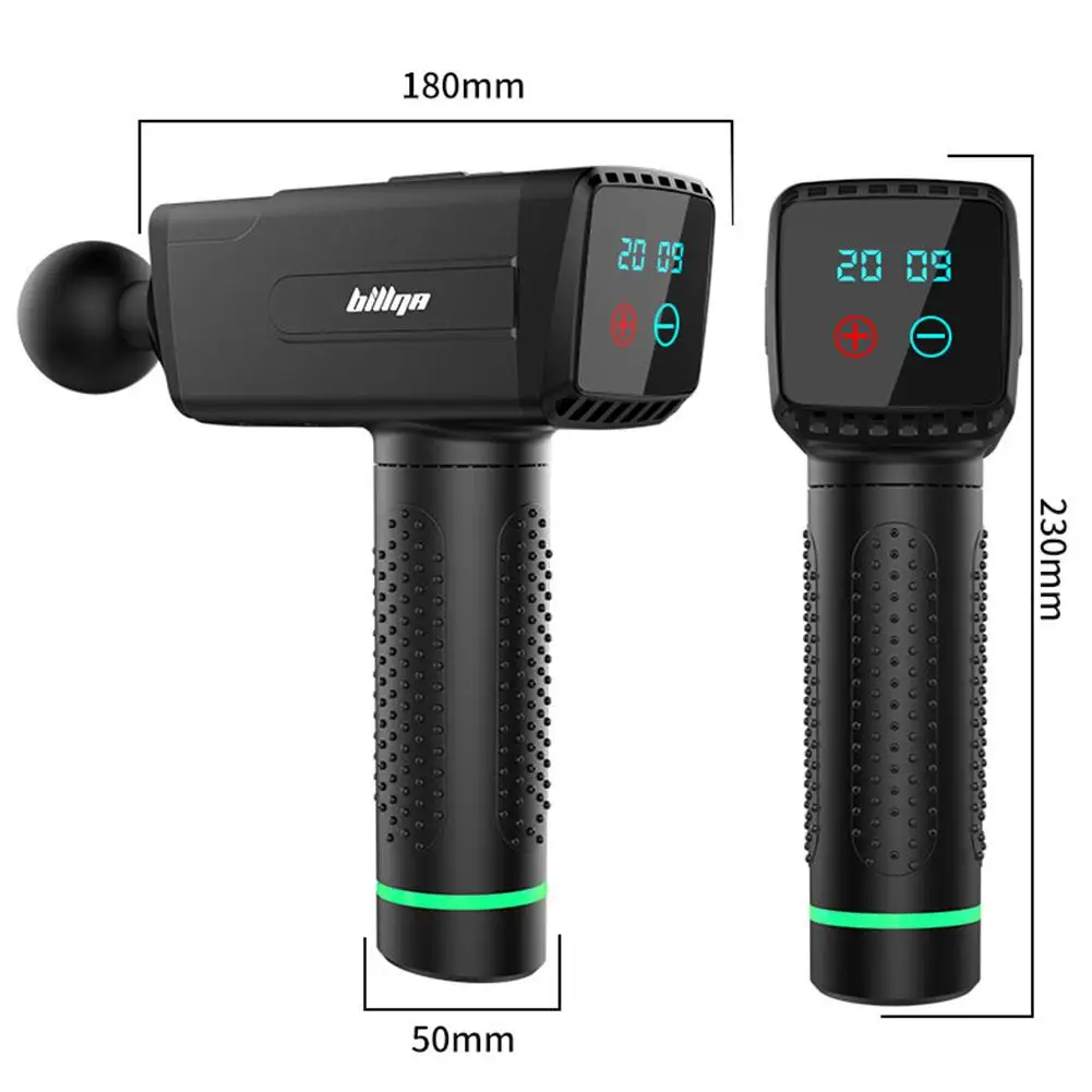 Мощный беспроводной массажер для мышц ударный инструмент с чистыми волнами