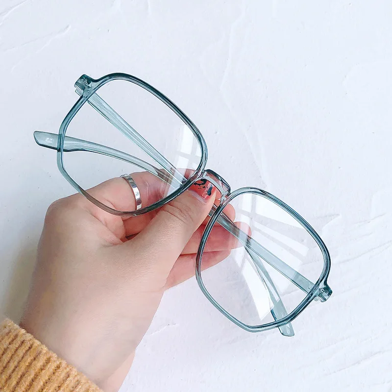 

Computer Clear Glasses Women Optical Blue Light Blocking Eyeglasses Frames Men Oversize Glasses Gaming Spectacles Gafas luz azul