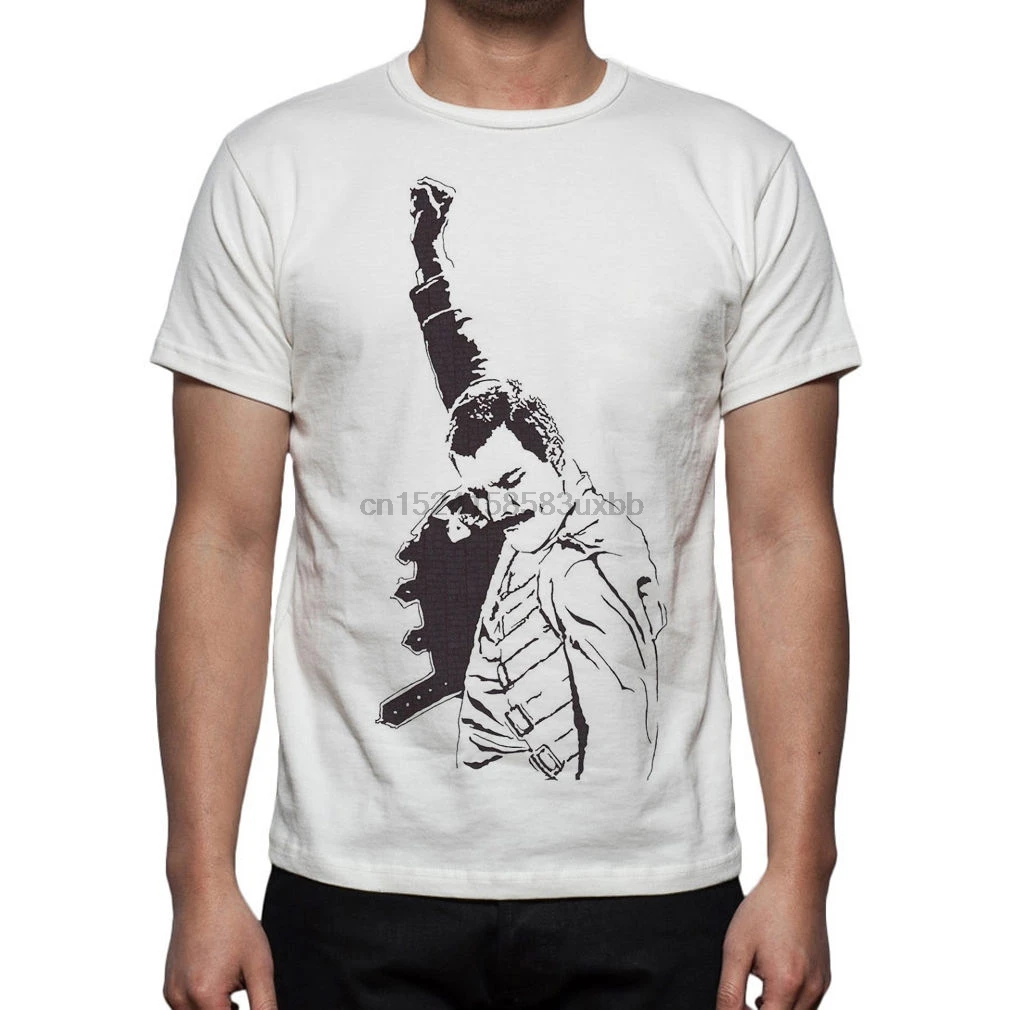 Футболка хипстер harajuku брендовая одежда футболка музыка для мужчин s Фредди