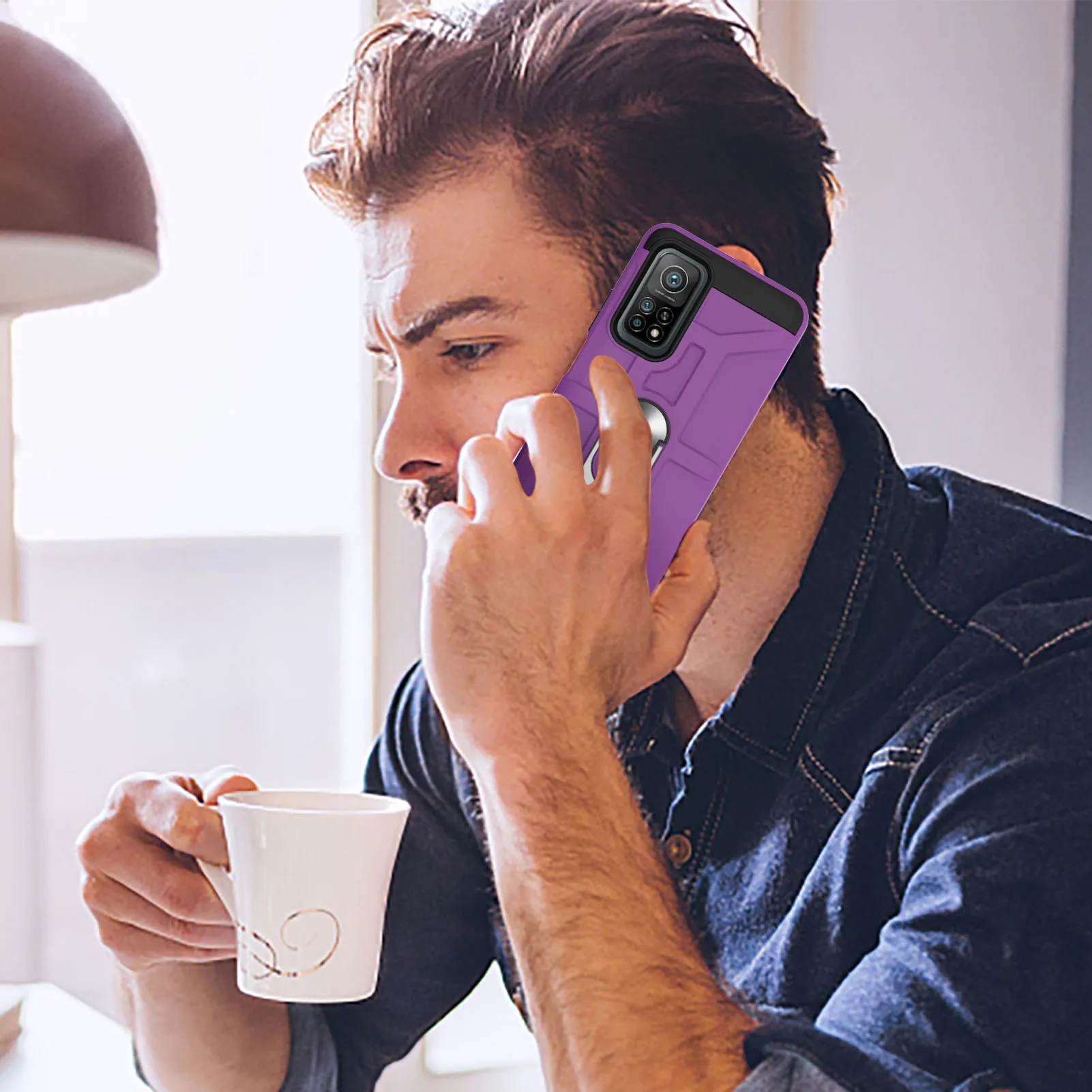 

Armor Rugged Phone Case For Xiaomi Redmi POCO 10T K30S 9 M3 9A 9C Power Pro Lite Shockproof Magnetic Kickstand Protection Cover