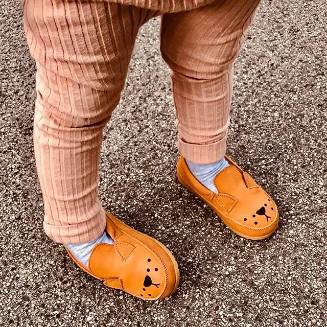 Loafers Обувь из натуральной кожи обувь для детей, брендовая одежда для девочек, повседневная обувь для мальчиков; Лоферы слипоны ручной работы из дышащего мягкого материала для детей на плоской подошве кеды для малышей - Цвет: Loafers