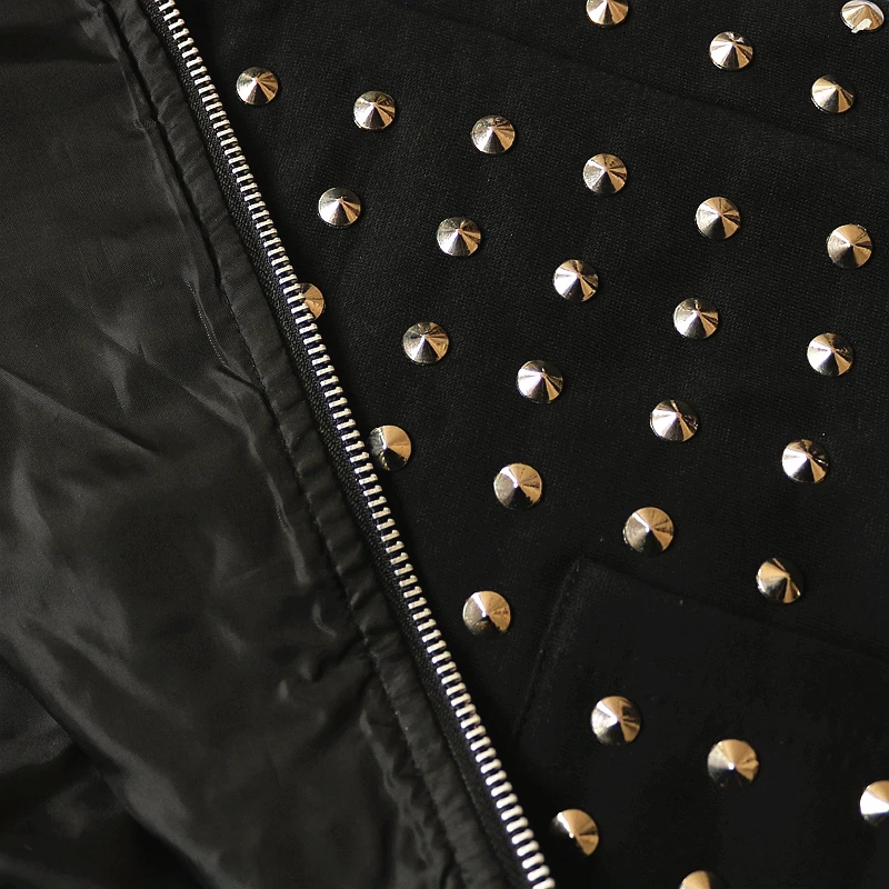 Европейские американские уличные модный бренд хип хоп тяжелый металл заклепки