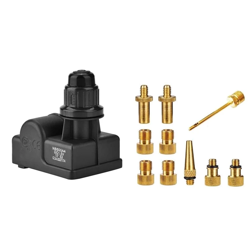1x BBQ Gas Grill Ignitor Durable Spark Generator Push Button &amp 10 Pcs Inflator Pump Nozzle Kit Presta Schrader Valve | Спорт и