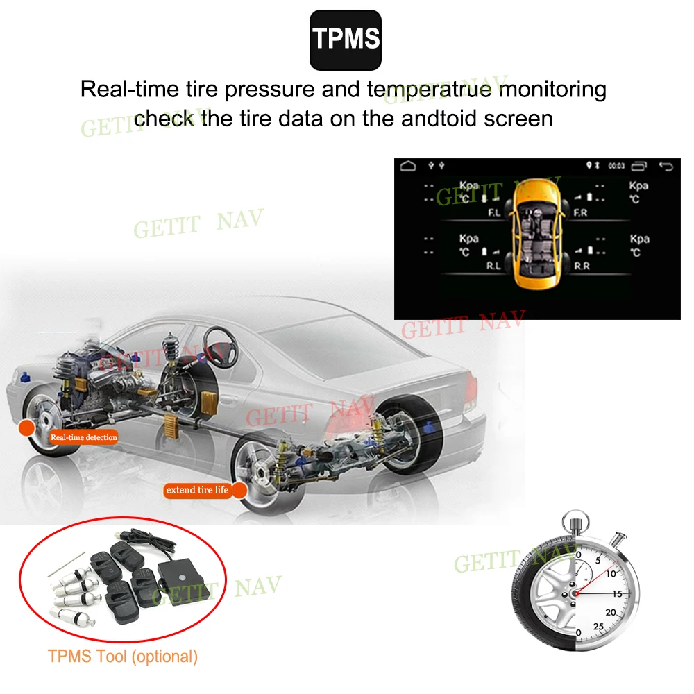 Автомагнитола с IPS экраном Android 9 0 DVD GPS радио Wi Fi BT 4G RAM|Автомагнитолы| |