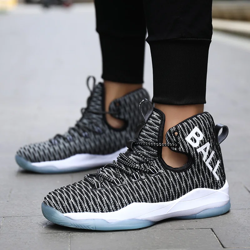 RUIFF Баскетбольная обувь для мужчин дышащие высококачественные кроссовки мужские