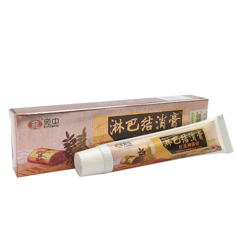 Натуральный травяной лимфатический крем снимает шейную лимфатию и за ухо а также