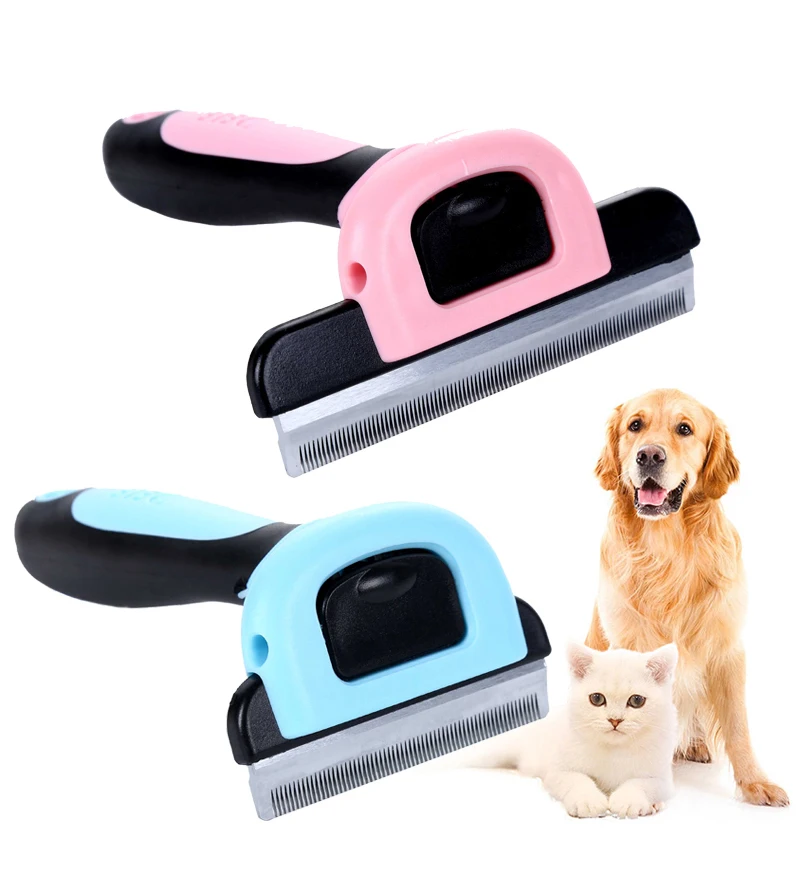 Combs Dog Hair Remover Cat Brush Grooming Tools Pet Detachable Clipper Attachment Pet Trimmer Combs  Supply Furmins for Cat Dog