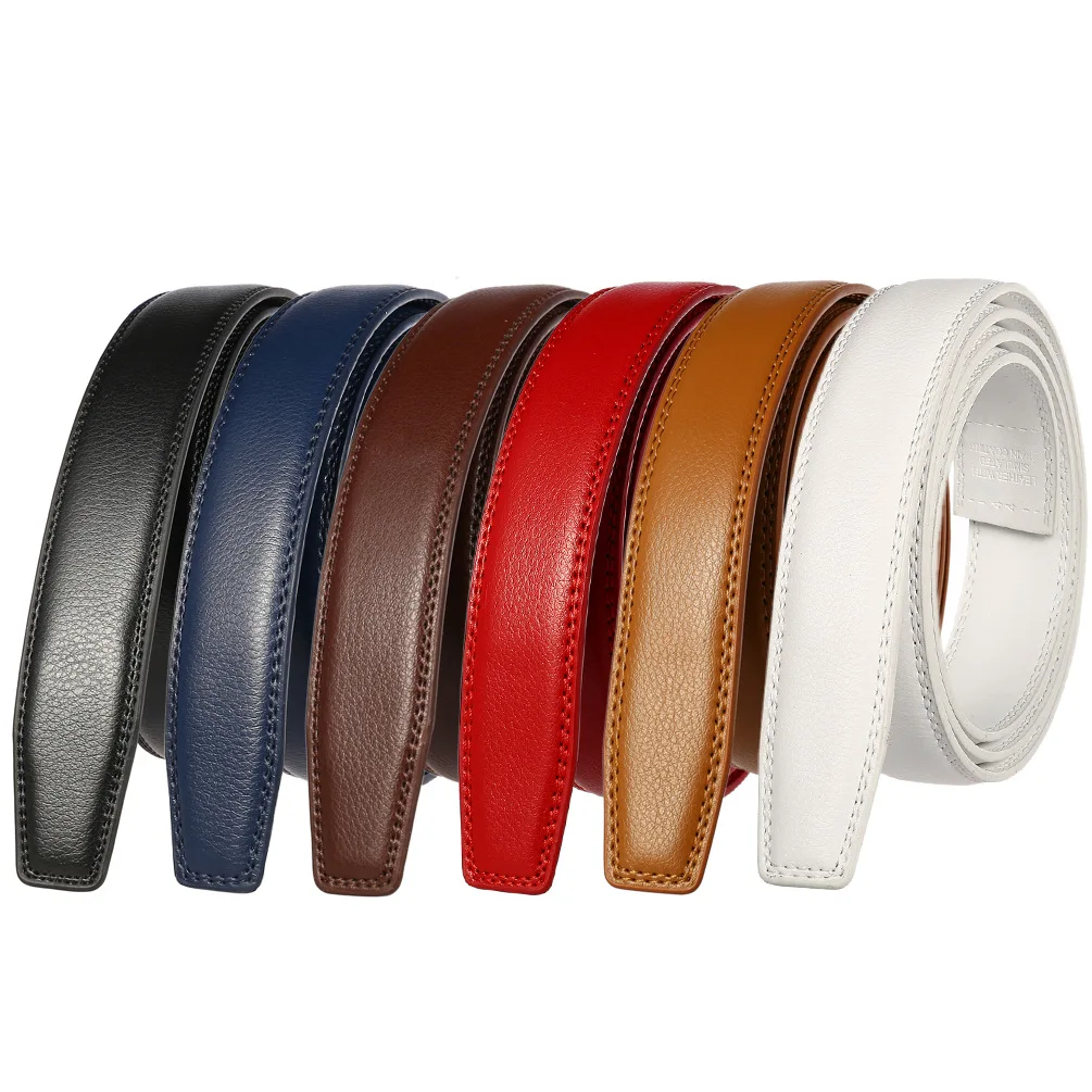 

Genuine Leather Mens Belts Automatic Buckle Fashion Belts for Men Business Popular Male Brand Belts G33-1766-1
