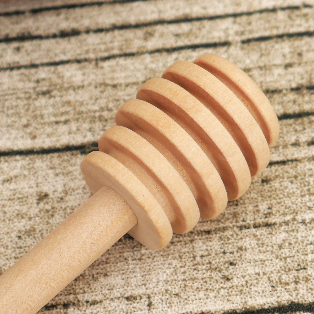 

1pc Wooden Stirrers Honey Dipper Wood Honey Spoon Stick for Honey Jar Stick Collect And Dispense Honey Tools