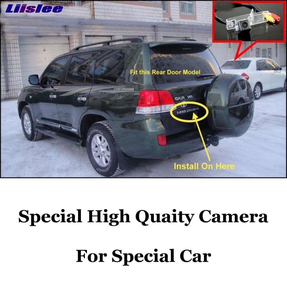 Камера заднего вида LiisLee для TOYOTA Land Cruiser J200 LC200 LC 200 V8 2007 ~ 2020 специальная камера