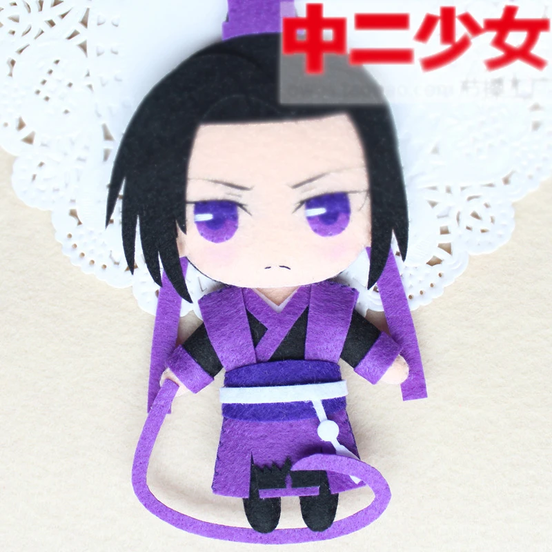 1 шт. DIY Grandmaster of Demonic Culture Wei Wuxian Lan Wangji ручная работа игрушка искусственная кукла