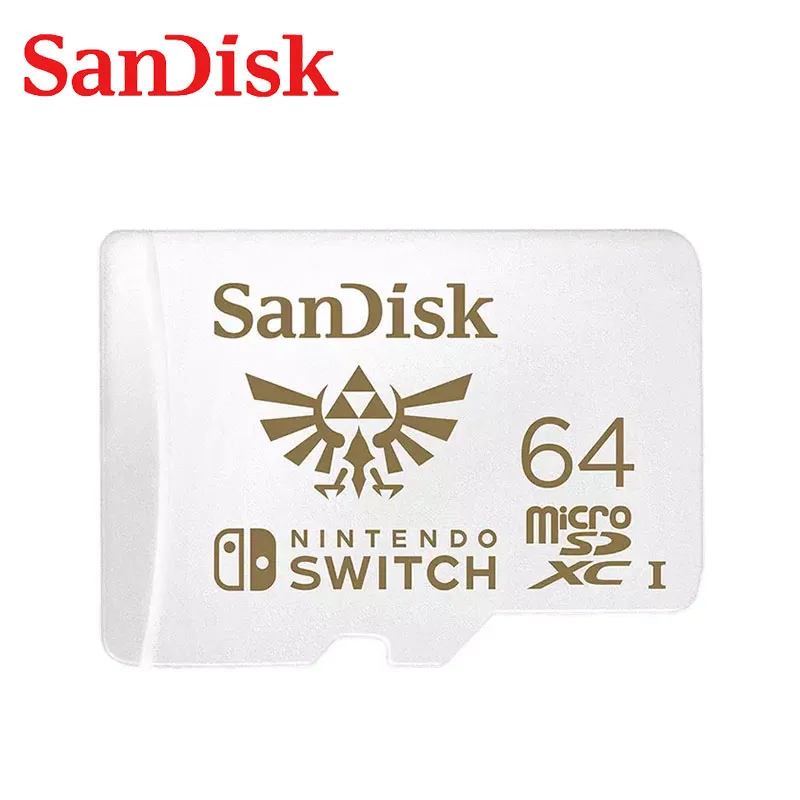 SanDisk Memory Card 128GB 64GB 256GB Micro SD Card New Style For Nintendo Switch microsd TF Card SDXC UHS-I Game Expansion Card