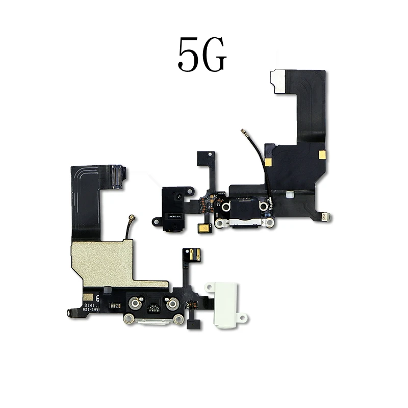 LEOLEO usb зарядный порт док-станция гибкий кабель для iPhone 4G 4S 5G 5S 5C SE 6G 6 Plus 6S Mircophone аудио разъем для наушников