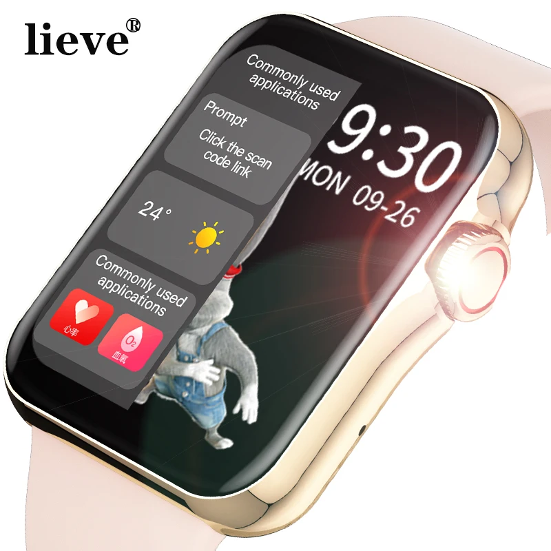 Женские Смарт часы с сенсорным экраном HD спортивный трекер Bluetooth вызовы