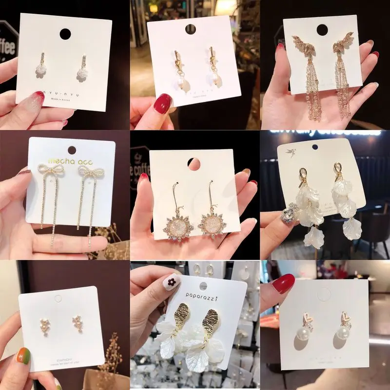 Женские серьги гвоздики с эффектом аллергии в стиле Джокера 2020|Серьги-подвески| |