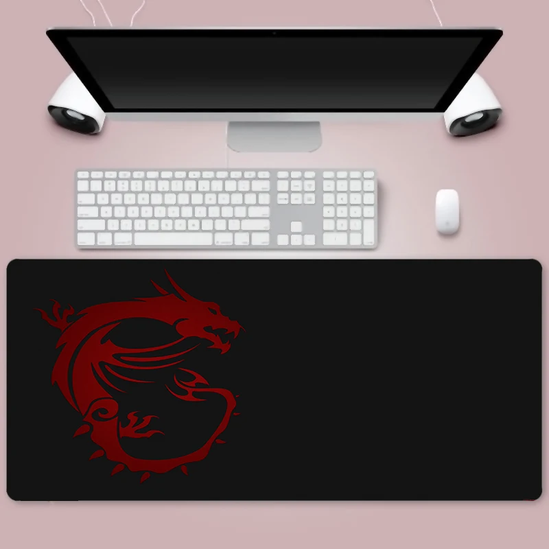 

MSI 80x30cm Rubber Super Large PC Mousepad Gamer Gaming Mouse Pads XL Desk Keyboard Mat for Computer Lapt