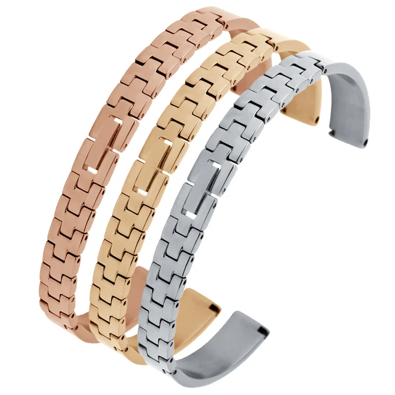 Браслет для часов Swarovski Citizen 5269250 маленький зеленый стальной ремешок женский