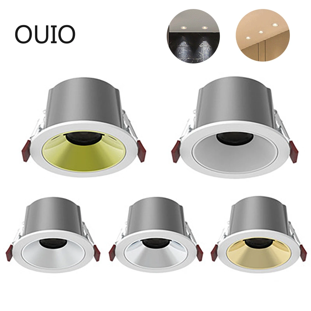 

LED COB Recessed Downlight Wall Washer 10/15/18/20W AC85~265V Living Room Bedroom Corridor Lighting Anti-glare Ceiling Spotlight