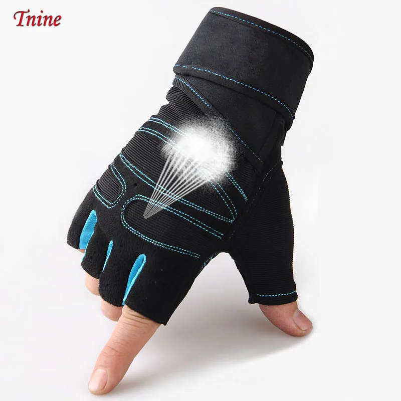 Перчатки для бодибилдинга мужчин и женщин тренировочные перчатки спортзала