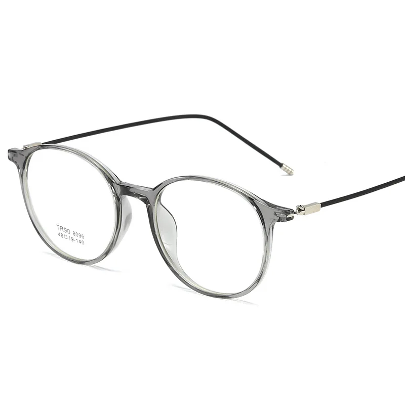 

Transparent Fashion Ultralight Women Glasses Frame Men Eyeglasses Frame Vintage Round TR90 Glasses Optical Spectacle Frame