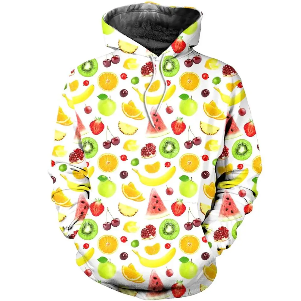 PLstar Cosmos тропические фотообои оранжевые 3d толстовки/свитшоты с длинным рукавом в