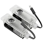 2 шт. для Land Rover Range Rover Discovery 3 4 Freelander 2 выделенный светодиодный светильник для двери автомобиля приветственный светильник с логотипом проектор Призрак теневая лампа