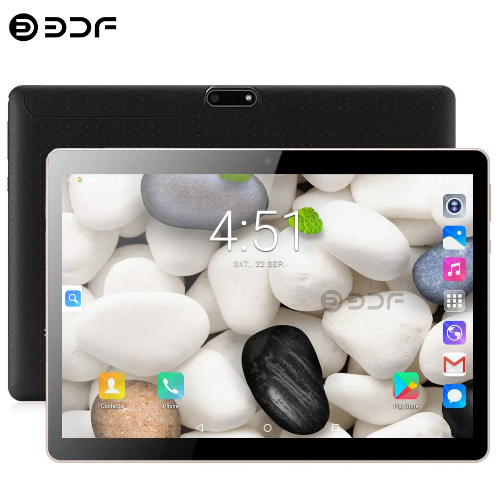 10.1 Inch Tablet Pc Google Certified Android 9.0 Quad Core 3G Phone Call Dual SIM Cards 2GB+32GB WiFi Bluetooth GPS Tablets