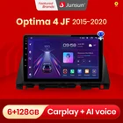 Junsun 4 + 64 Гб автомобильное радио для Kia Optima 4 JF 2015 - 2020 Android 10 видео плеер навигация GPS 2Din DSP * 30EQ бесплатно Android авто  kia optima магнитола