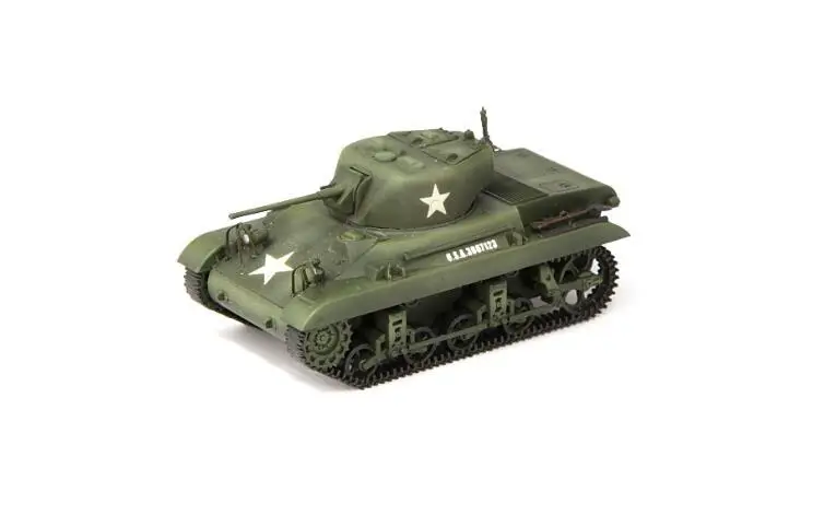 S MODEL США M22 светильник в воздушно десантном танке 1/72 Готовая модель танка| |