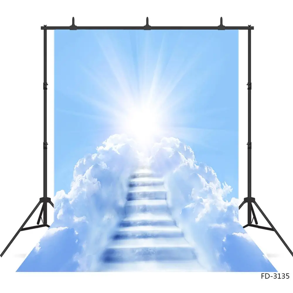 Виниловый фон для студийной фотосъемки детей с изображением солнечного света