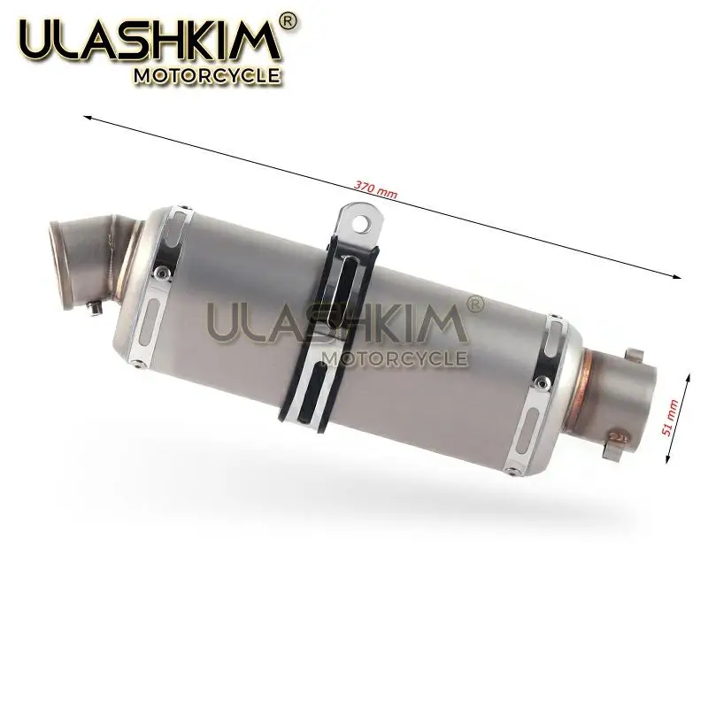 Выхлопная труба глушителя из углеродного волокна для мотоцикла Слип-он Escape DB-KILLER