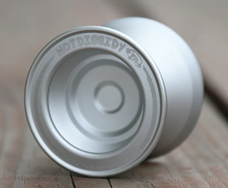 sliver Новое поступление MAGICYOYO MAGIC Hotdiggidy-M07 первое поколение YOYO для профессионального йо-йо 6061 один металл - Цвет: sliver