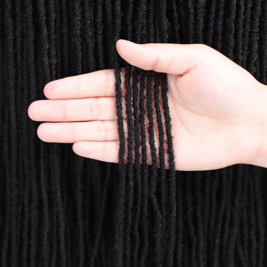 Тупик сестра замки афро 18 дюймов на крючках косички волосы с эффектом деграде